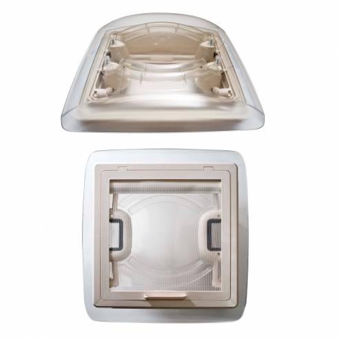 Tragaluz con asas 40 x 40 cm - Blanco  RG-115931