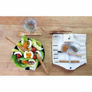 Kit Bam Bam de bambú cero residuos Cookut RG-914579 2