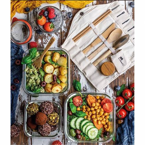 Kit Bam Bam de bambú cero residuos Cookut RG-914579