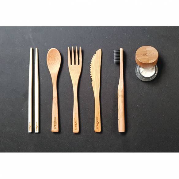 Kit Bam Bam de bambú cero residuos Cookut RG-914579