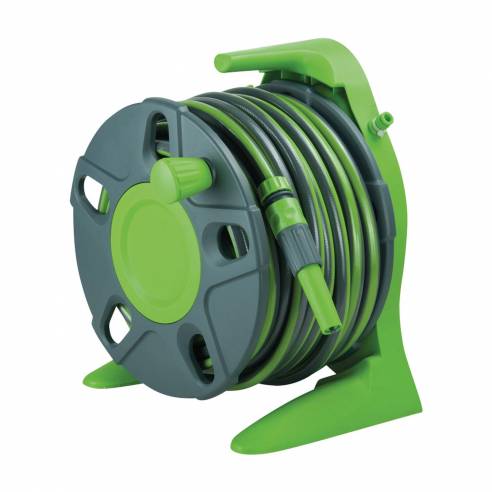Enrollador de manguera de agua 15m Optima RG-121505