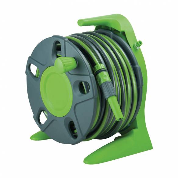 Enrollador de manguera de agua 15m Optima RG-121505