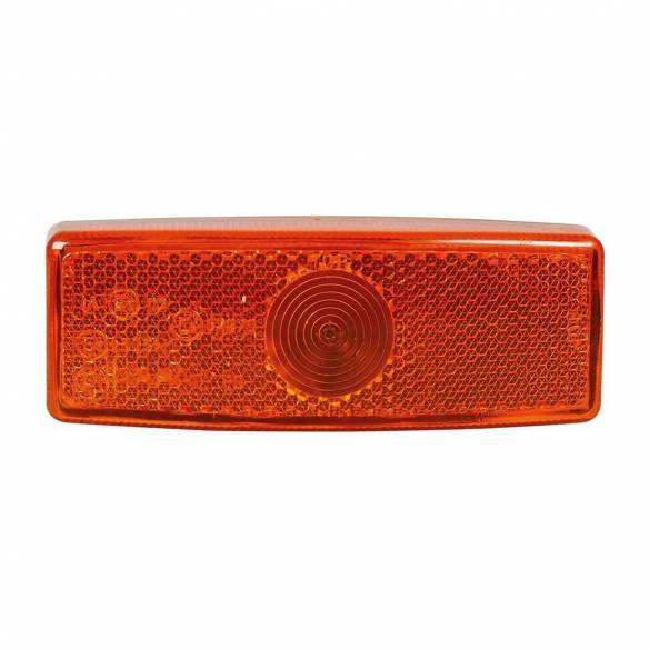 Luz de posición naranja rectangular Hella RG-250184