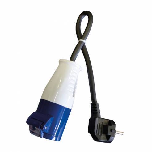 Adaptador enchufe CEE P17 a enchufe estándar Schuko  RG-357273