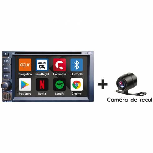 Estación multimedia conectada 2DIN CC500i con Snooper RG-659364