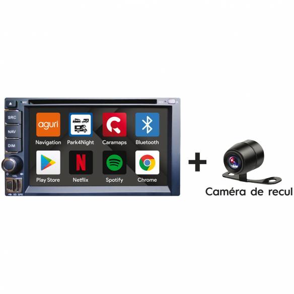Estación multimedia conectada 2DIN CC500i con Snooper RG-659364