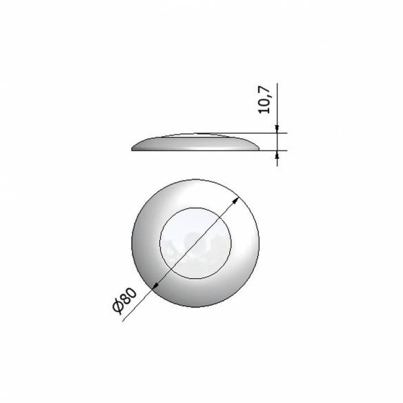 Foco LED fijo de superficie  RG-959625