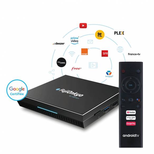 Caja Android TV de 12 V certificada por para FUJI ONKYO RG-104810