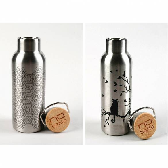 Botella nevera de acero inoxidable Cookut RG-914589