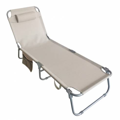 Tumbona de camping de acero Baya Sun RG-072879