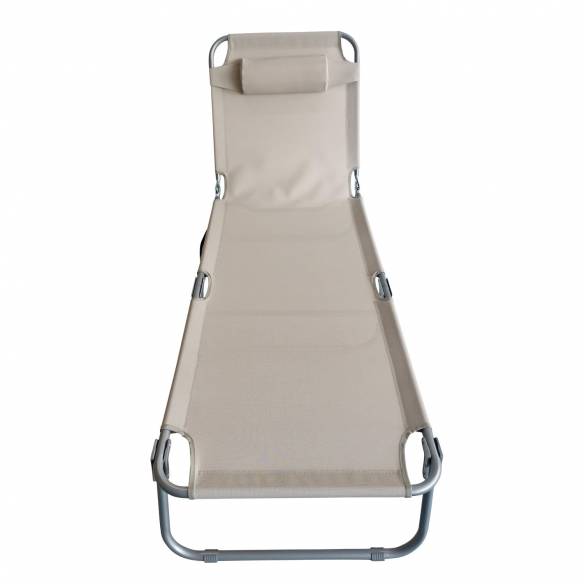 Tumbona de camping de acero Baya Sun RG-072879