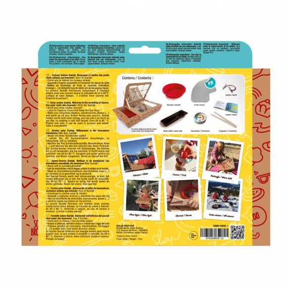 Cocina solar Sunlab para niños SOLAR BROTHER RG-216732