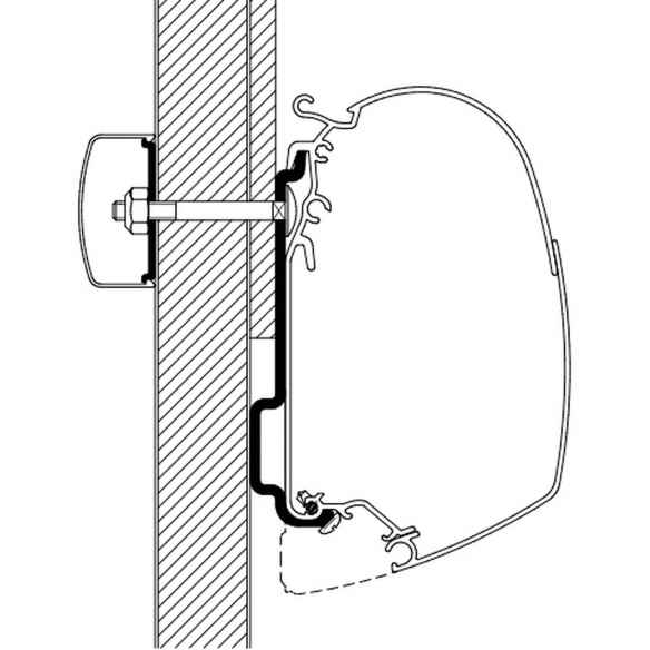 Adaptadores de toldo Eden Allegro para Omnistore Thule RG-481181