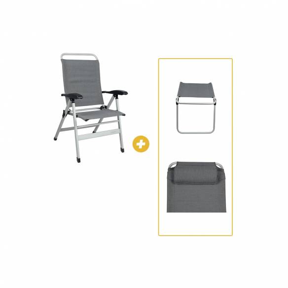 Pack sillón confort con reposapiernas y Baya Sun RG-BQLDQQ129