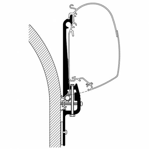 Adaptador Eriba Touring para toldos Omnistor Thule RG-482113