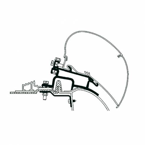 Adaptador Master Movano 1998/2000 para toldos Thule RG-484156