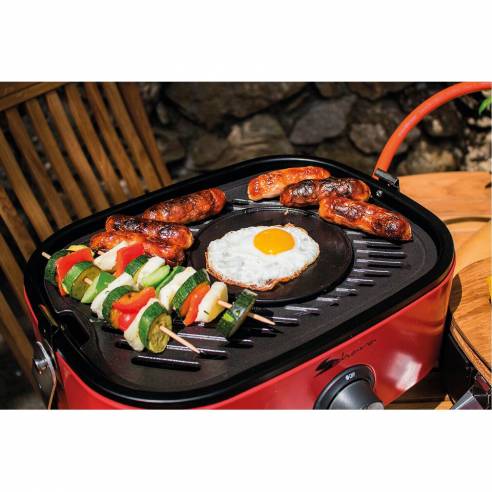 Mini barbacoa de gas portátil Sahara RG-215744