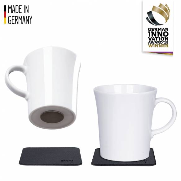 Juego de 2 tazas magnéticas Silwy RG-918491