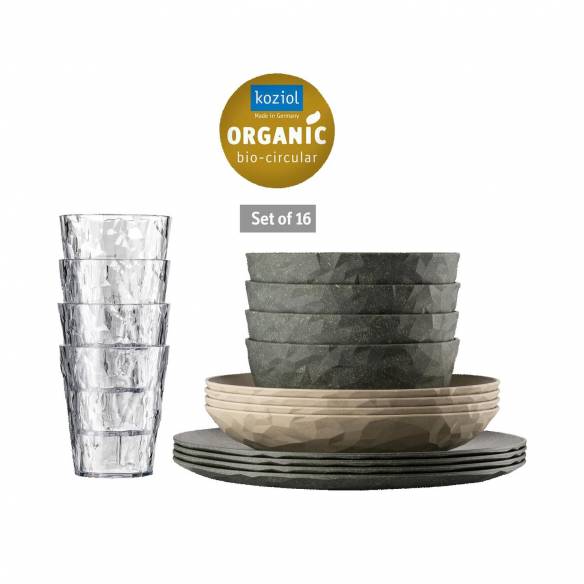 Vajilla Club Gotemburgo de 16 piezas Koziol RG-918448