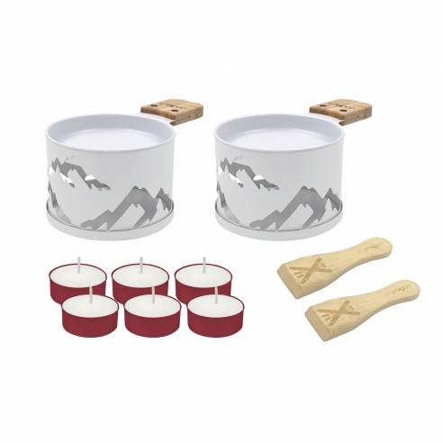 Raclette a la luz de las velas para 2 Cookut RG-915526