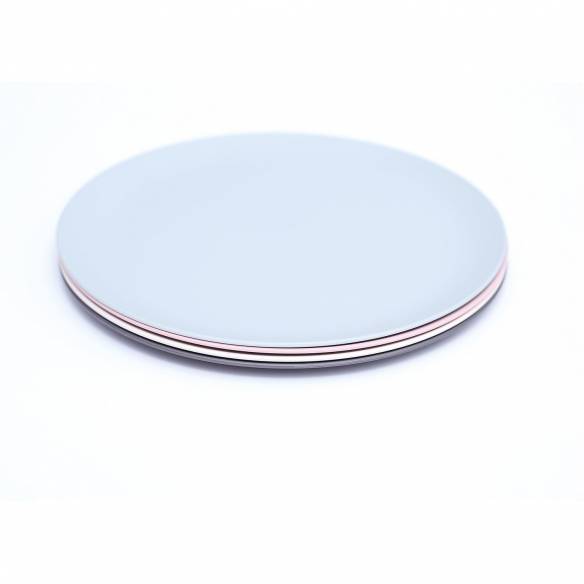 Juego de 4 platos llanos Incasa RG-915536