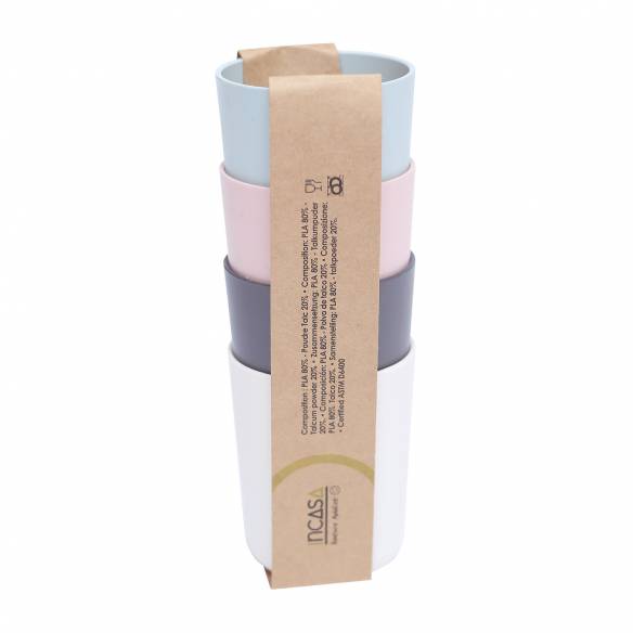 Juego de 4 vasos Incasa RG-915576