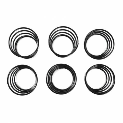 Paquete de 6 soportes para muelles de cristal Incasa RG-915577