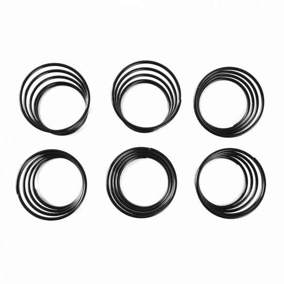 Paquete de 6 soportes para muelles de cristal Incasa RG-915577