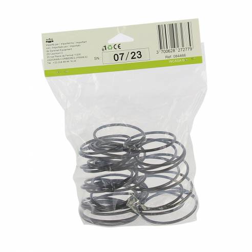 Paquete de 6 soportes para muelles de cristal Incasa RG-915577
