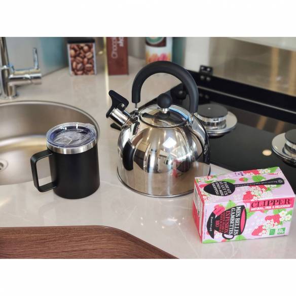 Hervidor de acero inoxidable de 2L Incasa RG-912795