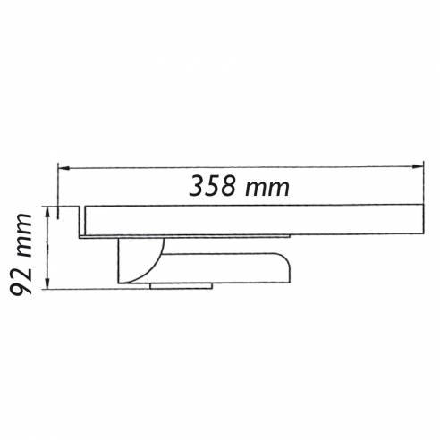 Soporte de techo de armario Project 2000 RG-864393
