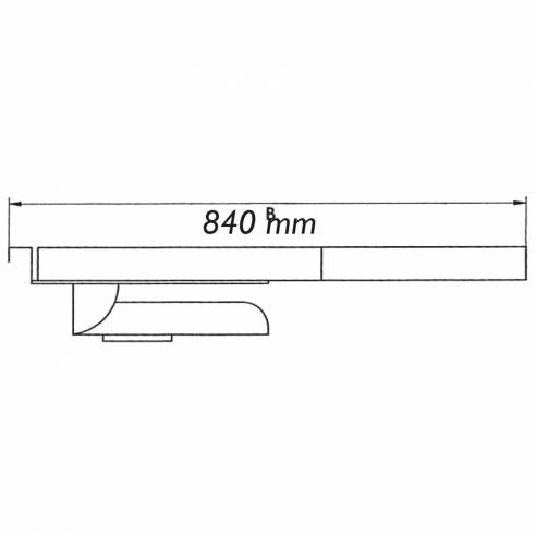 Soporte de techo de armario Project 2000 RG-864393