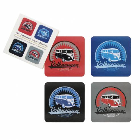 Juego de 4 posavasos VW Collection RG-898340