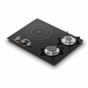 Top Line 981 Placa de gas de 2 fuegos + 1 de Thetford RG-428447 2