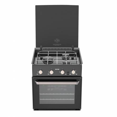 Cocina de gas triplex con horno y grill 36 Thetford RG-621779
