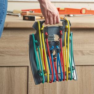 Juego de 10 tensores de longitud múltiple Masterlock RG-172177 2