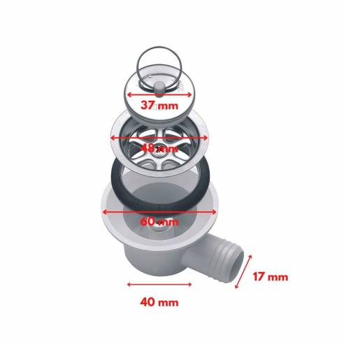 Modelo: para manguera de 20 mm Smev RG-423373