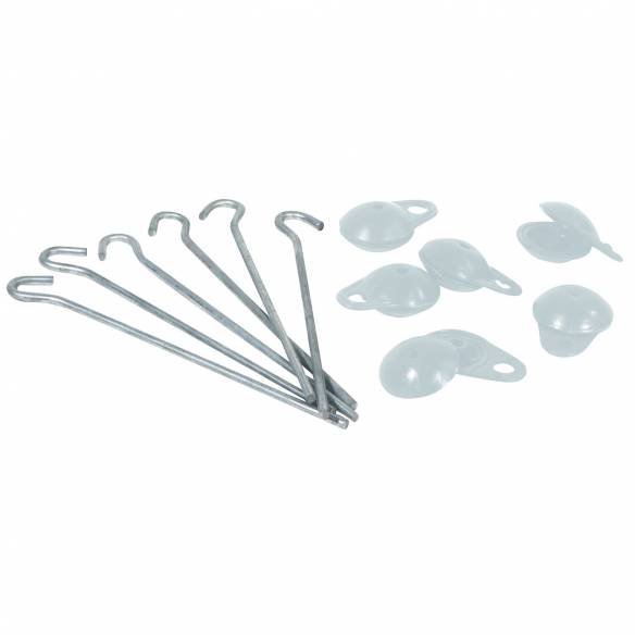 Ojales con piquetas para fijar al suelo Arisol RG-691171