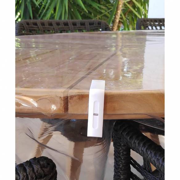 Juego de 4 pinzas para manteles Incasa RG-912472