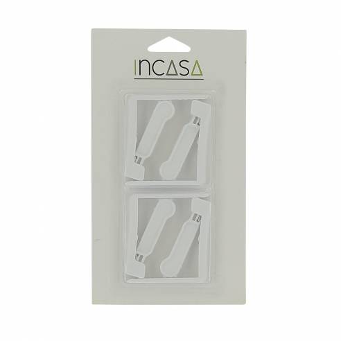 Juego de 4 pinzas para manteles Incasa RG-912472