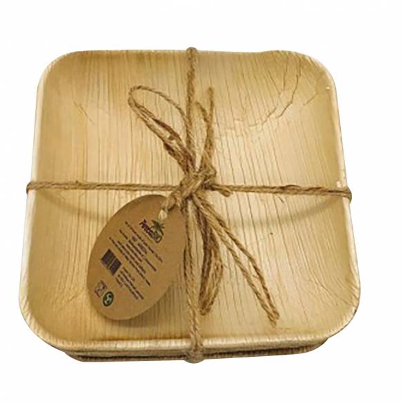 Paquete de 10 cuencos cuadrados reutilizables ArecaBIO RG-915538