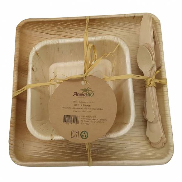 Vajilla reutilizable ArecaBIO RG-915548