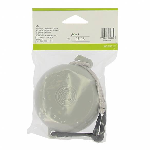 Tendedero de 8 5 m con carrete Incasa RG-073703