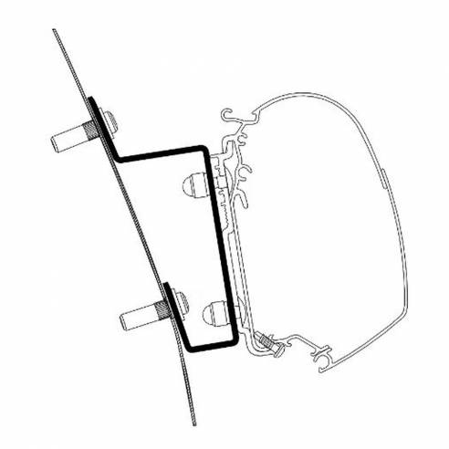 Adaptador ford transit H3 después de 2014 Thule RG-485163