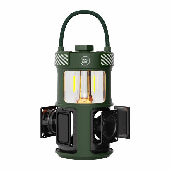 Lámpara/altavoz recargable para acampada Follow Now:Go RG-104835