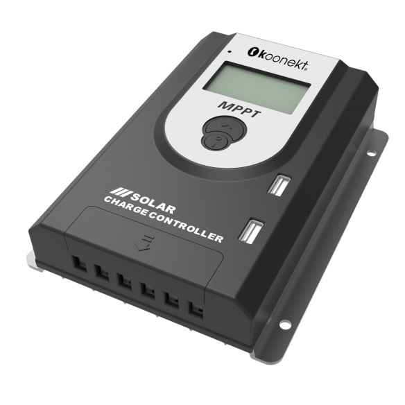 Regulador solar MPPT LCD Koonekt RG-959172