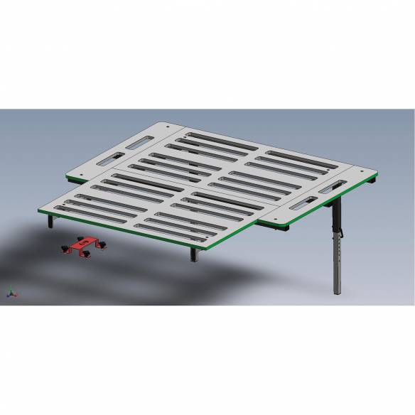 Estructura de cama para Smart Bebox sin Conversion Van RG-004473