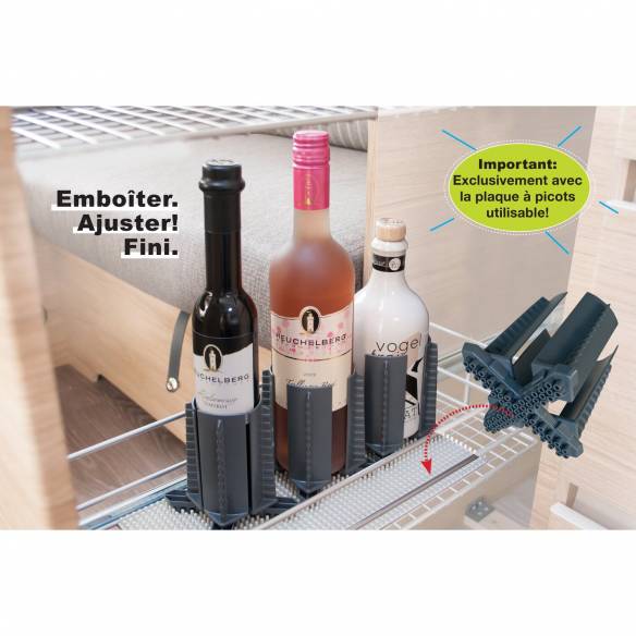 Flexxi 100 soportes para botellas y Purvario by DÖRR RG-912491