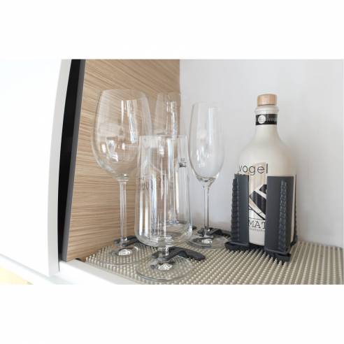 Set de 2 portavasos con pie Ivy Purvario by DÖRR RG-912412