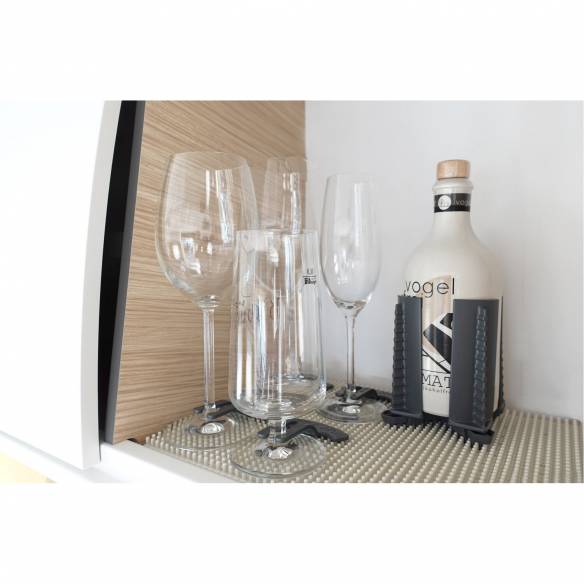 Set de 2 portavasos con pie Ivy Purvario by DÖRR RG-912412